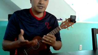 Video thumbnail of "Aventura - Por Un Segundo :: Bachata Ukulele Tutorial"