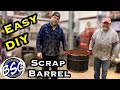 DIY Scrap Barrels From a 55 Gallon Drum