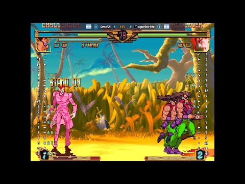 JoJo's Bizarre Adventure - 🇦🇷 GenoSM(B) vs 🇦🇷 PlagueDoct0r(B) | Fightcade (2026-05-29 05:16 UTC)