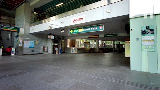Singapore MRT ride from Bayfront to Buona Vista train station (1 of 2)