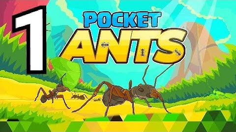 Wow! Pocket Ants: Colony Simulator Gameplay Walkthrough #1 (Android, iOS)