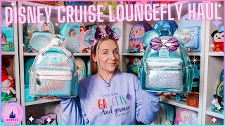 Disney Cruise Line Wish Loungefly Mini Backpack Haul Vlog The Little Mermaid Sequin Ariel 25th Blue