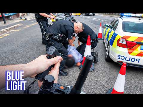 Suspect Runs Over Officer in Stolen Police Car | FULL EPISODE | Blue Light documentary thumbnail