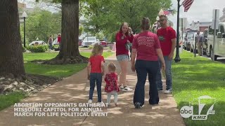 March for Life draws scores of abortion opponents to Jefferson City