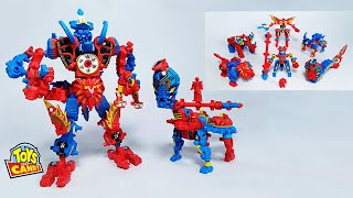 6 เทพมุเก็น ซาก้า รวมร่าง Mugenbine Mugen Saga Combiner Knockoff Toys Review