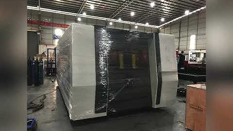 How to load Fiber Laser Cutting Machine to Flat Rack Container
