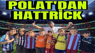 POLAT FUTBOL OKULUNDA HATTRİCK YAPTI.. GOOL YAĞMURU VARDI MAÇTA.!!