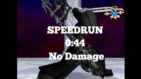 KH Re:Coded: Roxas Fight speedrun 0:44 No Damage