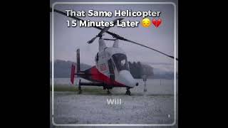 “Just A Normal Hike” — Deadly Helicopter Crash 😔💔 | #helicopter #crash #sad #avgeek #edit #plane