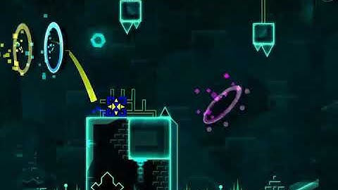 Ice Gauntlet {4-5} GeoBound by Axils-100% [Harder] (all coins!) Geometry Dash