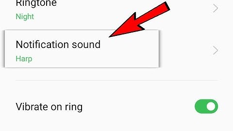 Sound and vibration oppo A96, how to change notification ringtone oppo a96 phone