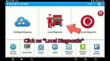 LAUNCH X431 PAD V Reading VIS data stream on Scania