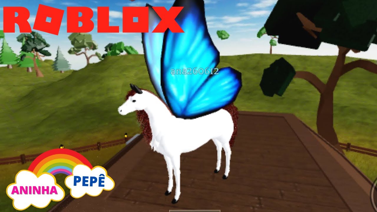 MUNDO DOS CAVALOS NO ROBLOX! CRIE SEU PRÓPRIO CAVALO! - Horse