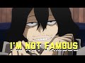 I'm Not Famous - Shota Aizawa || BNHA【AMV】