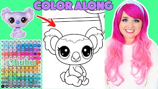 Color Littlest Pet Shop Koala Bear (Brisbane Aubergleam) Along With Me | COLOR ALONG WITH KIMMI by Kimmi The Clown 10,987 views 6 days ago 19 minutes