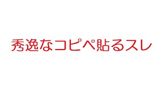 【2ch】秀逸なコピペ貼るスレ