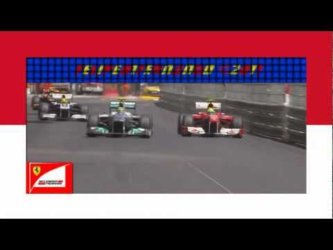 Fantastic overtake by Felipe Massa Nico Rosberg on the Monaco Grand Prix Formula 1