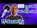 🔐💉Test-DLL für DLL-Injection-Tests erstellen und mit Crosscompiler in Kali Linux kompilieren (#019)