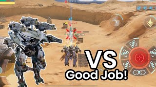 Eiffel VS Eiffel Titans Class | War Robots Gameplay
