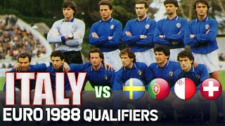 ITALY Euro 1988 Qualification All Matches Highlights | Road to West Germany