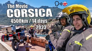 The entire movie from our Corsica Motorcycle Adventure / 14 days/4500km / April 2023 / TransALP 650