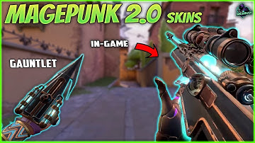 MAGEPUNK 2.0 Bundle - New Skins GAMEPLAY // VALORANT
