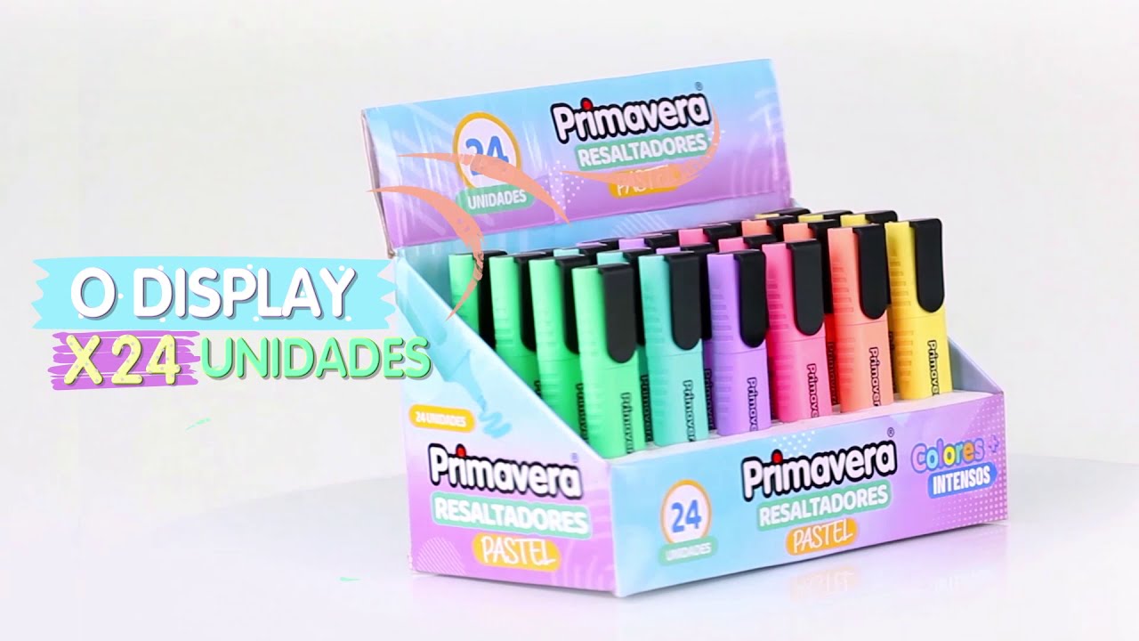 Plumones Pastel Doble Punta 8 Colores - papelesprimavera