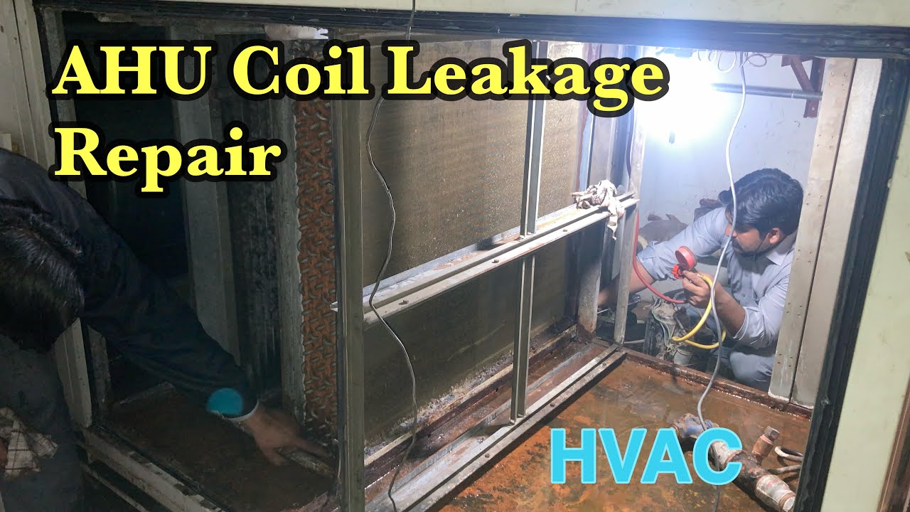 AHU Coil Leakage issue How to Check With pressure