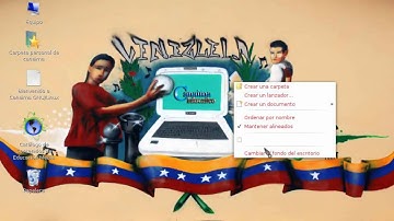 Como cambiar el Puntero de la  canaima....O ratón de la caimana