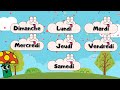Les Jours De La Semaine أيام الأسبوع بالفرنسية CFR TV 
