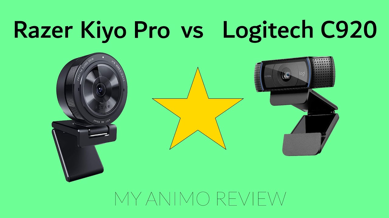 Vs Razer Kiyo Webcam Kiyo Pro Webcam Razer Kiyo Vs Logitech C920
