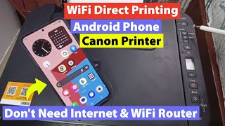 WiFi Direct Printing Using Android Phone and Canon Printer screenshot 2