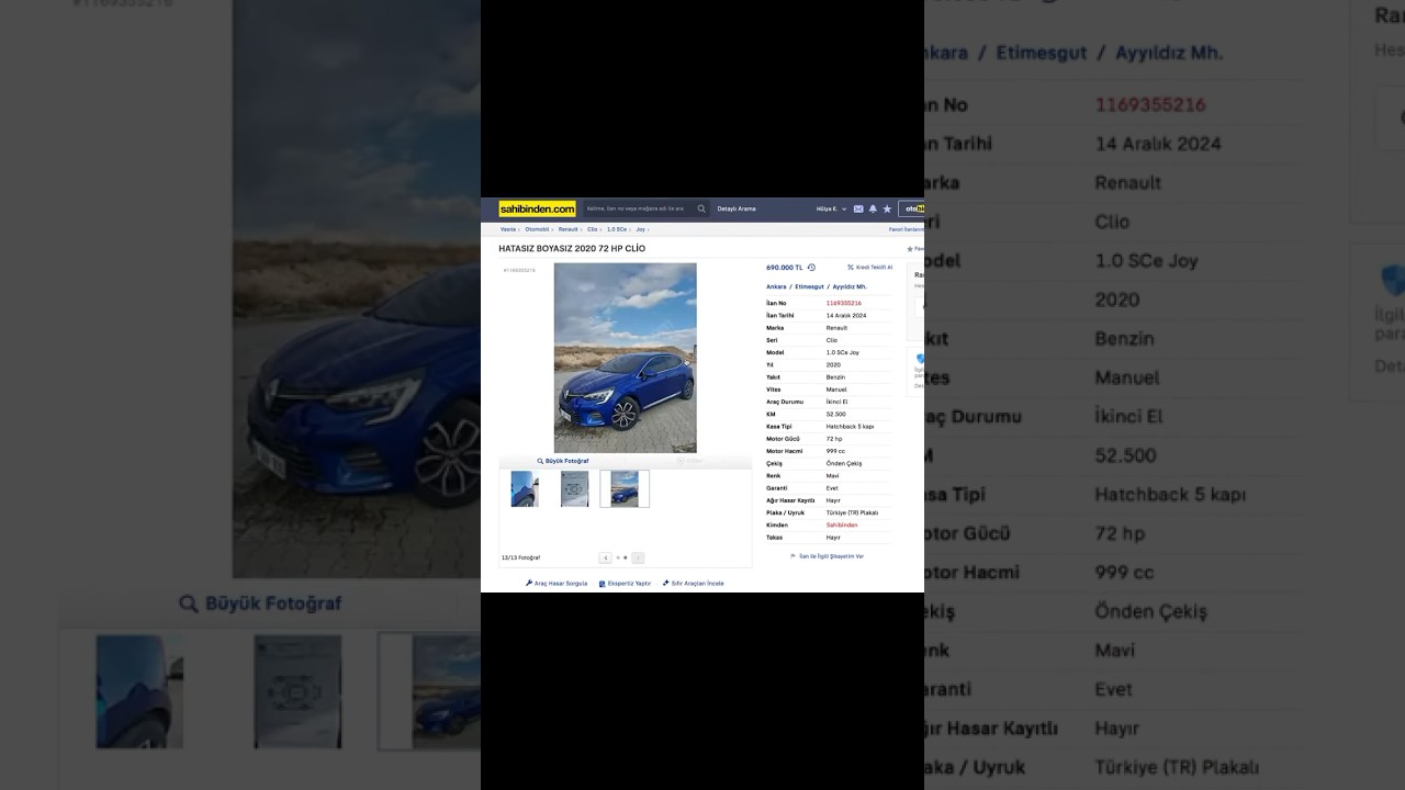 2020 Renault Clio 1.0 SCe alınır mı? 