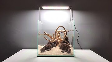 Aquascaping | How to make nano aquarium [hardscape vol.3]