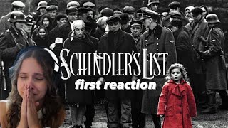 mostly quiet crying ☾ SCHINDLER'S LIST (1993) Movie Reaction! FIRST TIME WATCHING