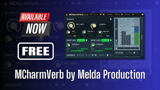 Amazing FREE Plugin! MCharmVerb by Melda Production(MFreeFXBundle) - Sound Demo