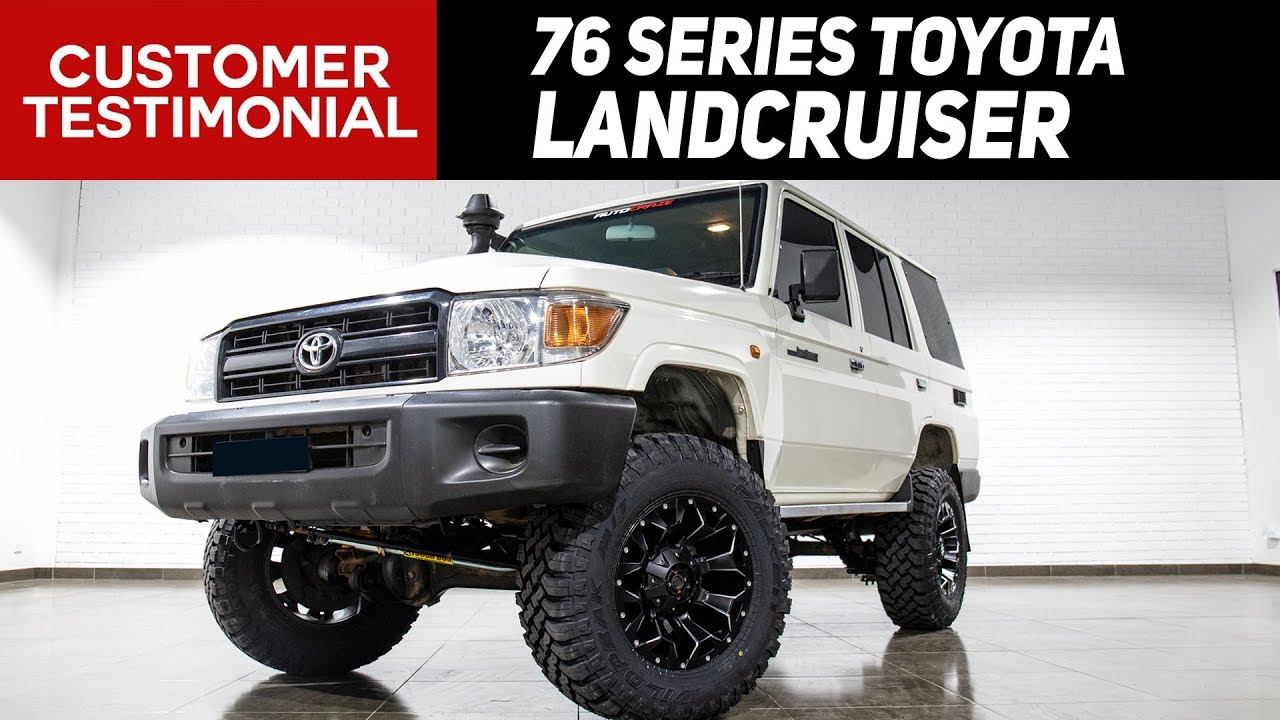 Customer Testimonial Toyota Land Cruiser 76 Series Wheels Tyres Lift Kit Tint Australia