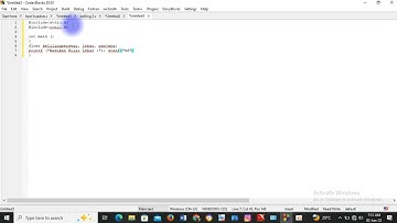 Program C++ untuk menghitung  keliling persegi panjang pake appk CodeBlocks