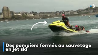 Des pompiers formés au sauvetage en jet ski