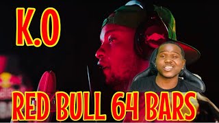 K.o - Red Bull 64 Bars Beat By Lunatic Official Video Reaction