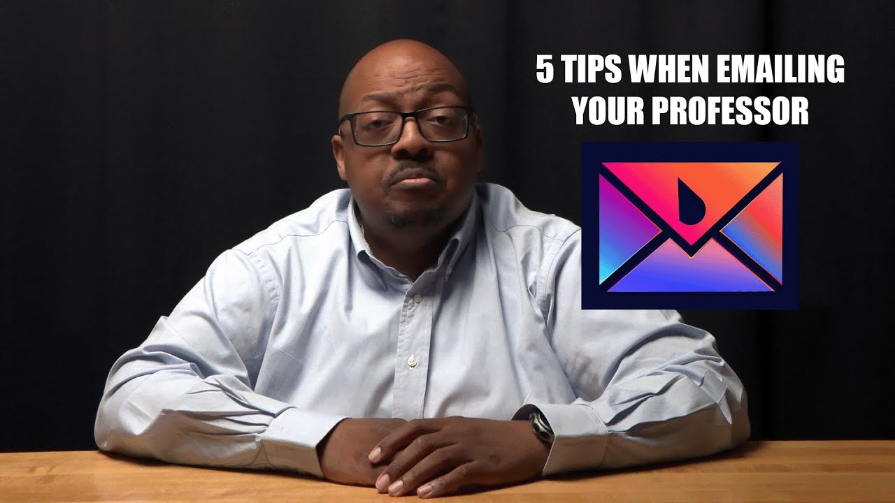 5 Tips When Emailing Your Professor YouTube