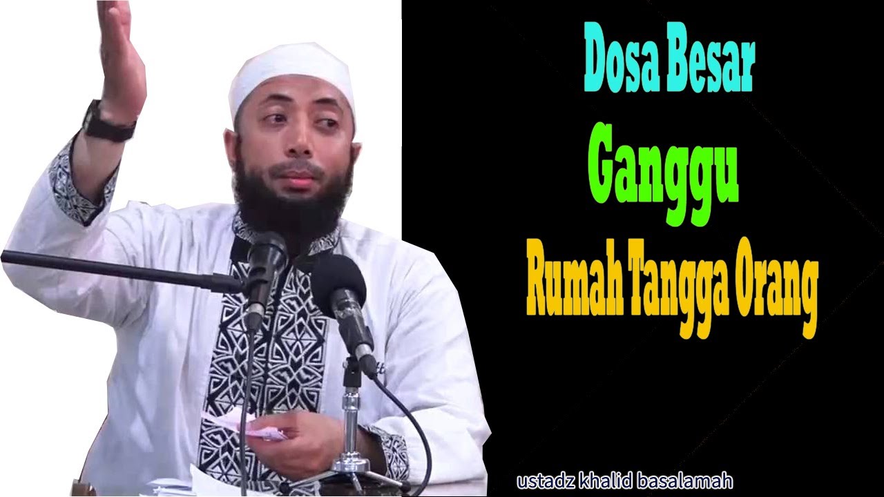 Dosa Besar Ganggu Rumah Tangga Orang YouTube