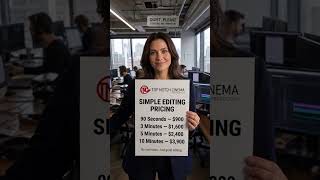 Simple Video Editing Pricing @topnotchcinemanyc