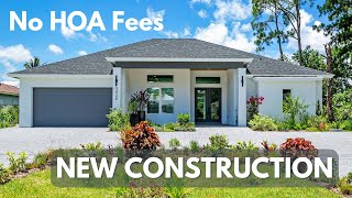 Modern New Construction Home with NO HOA FEES in Port St Lucie FL & The Acreage