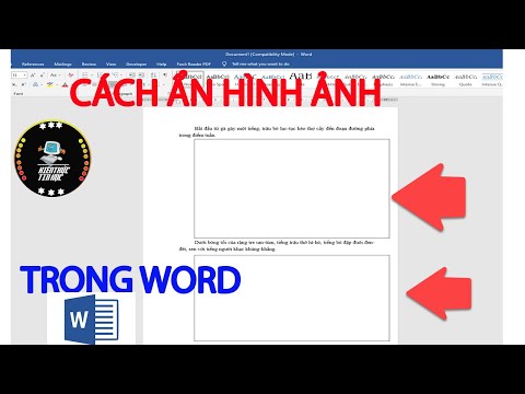 Cách ẩn hình ảnh có trong word