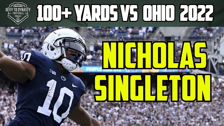 Penn State STUD RB Nick Singleton 100+ YARDS vs Oh...