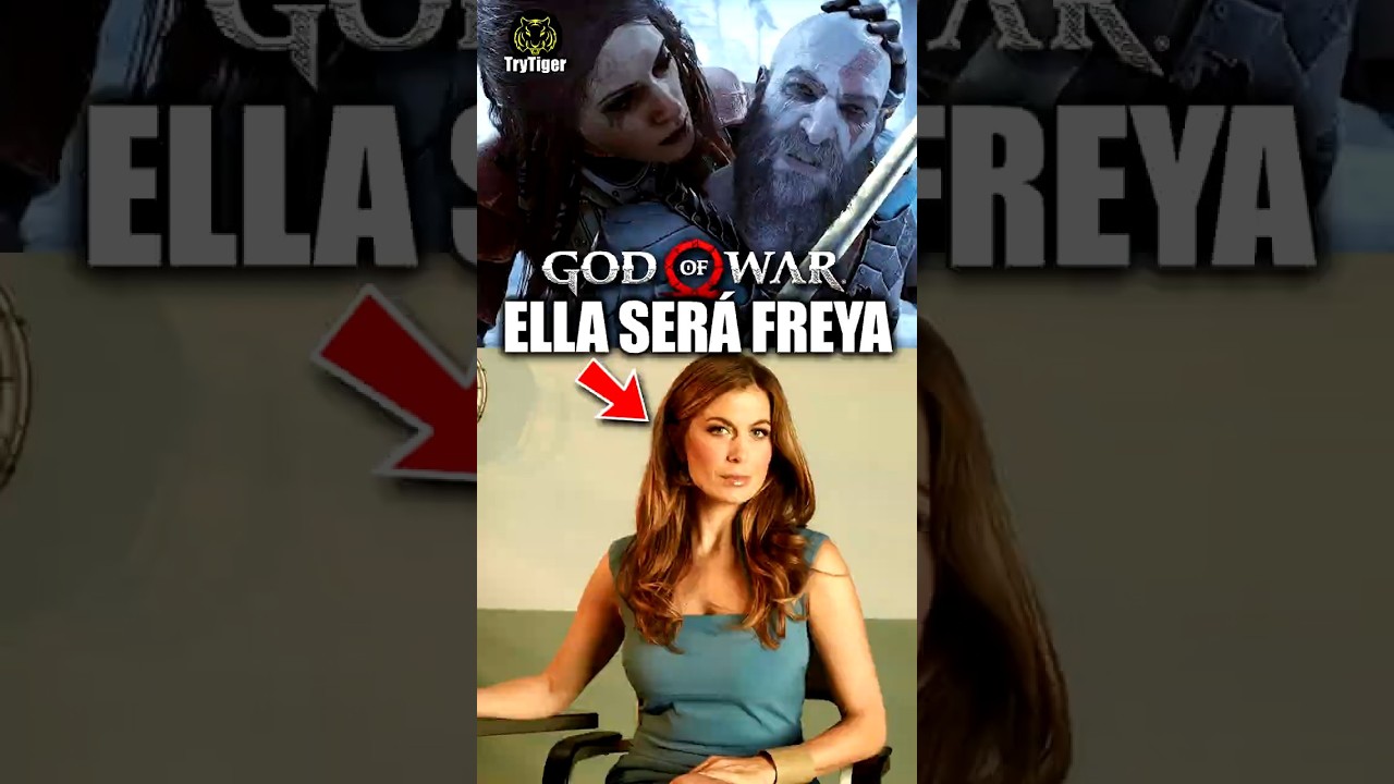 NUEVA INFO sobre God of War | Se confirma quien será Freya en la SERIE 🔥  #trytiger