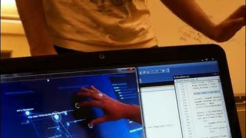 Gesture Controlled Image browsing using Kinect[pykinect]