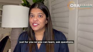 ORA Vision - Thank you for registering for our upcoming webinar!