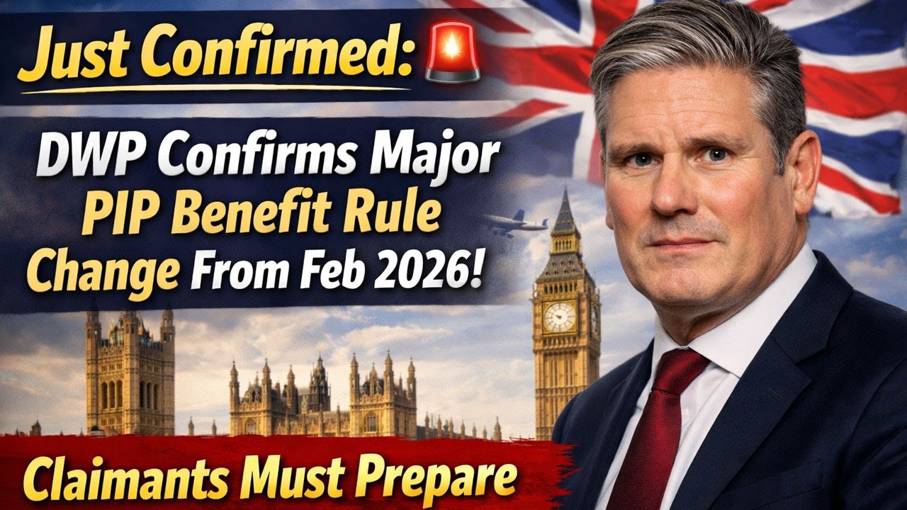 📢 DWP Confirms Major PIP Rule Change From February 2026 | What Claimants Need to Know